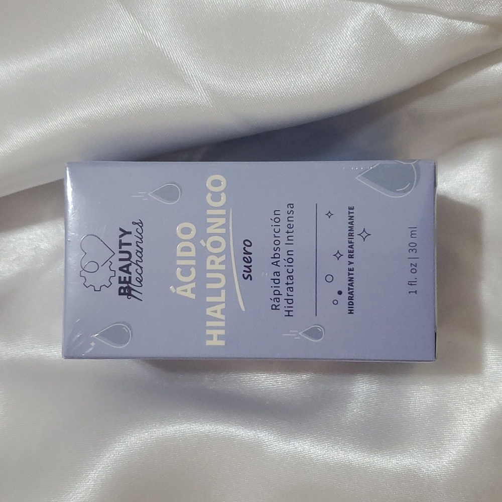 Beauty Mechanics Hyaluronic Acid Serum 30ml Hydrating Plumping Fast Absorbing